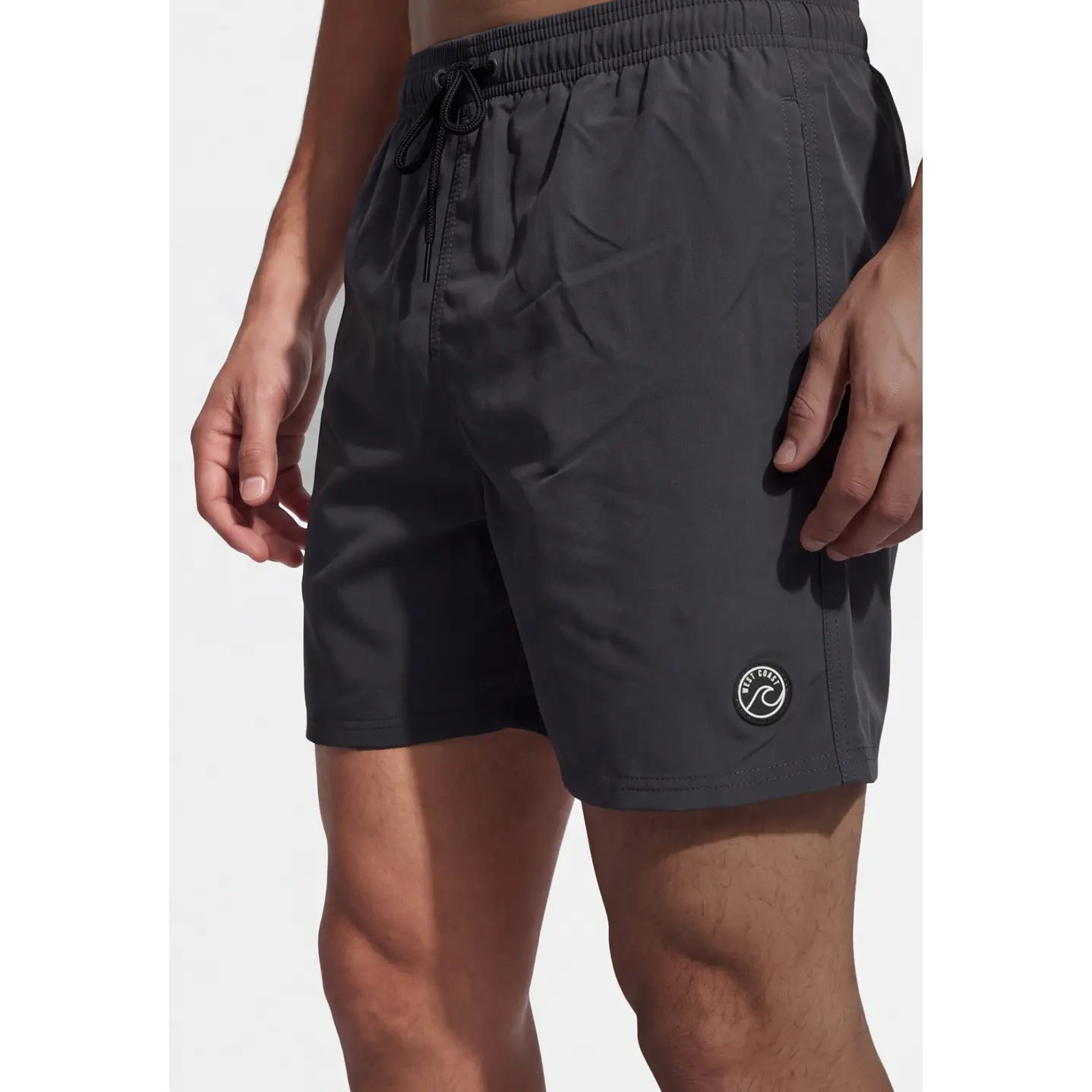 Traje De Baño Clásico Hombre Gris 4