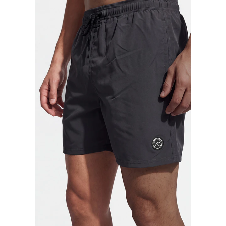 Traje De Baño Clásico Hombre Gris 4