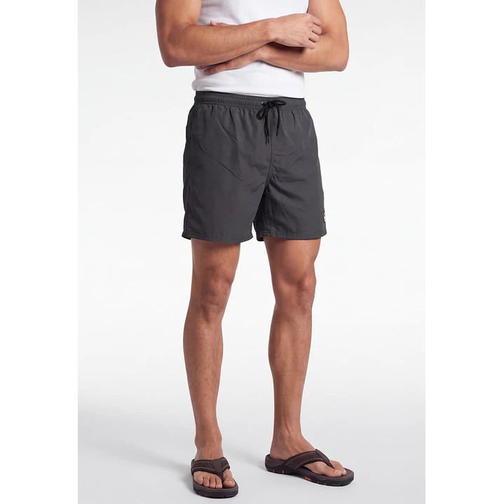 Traje De Baño Clásico Hombre Gris 1