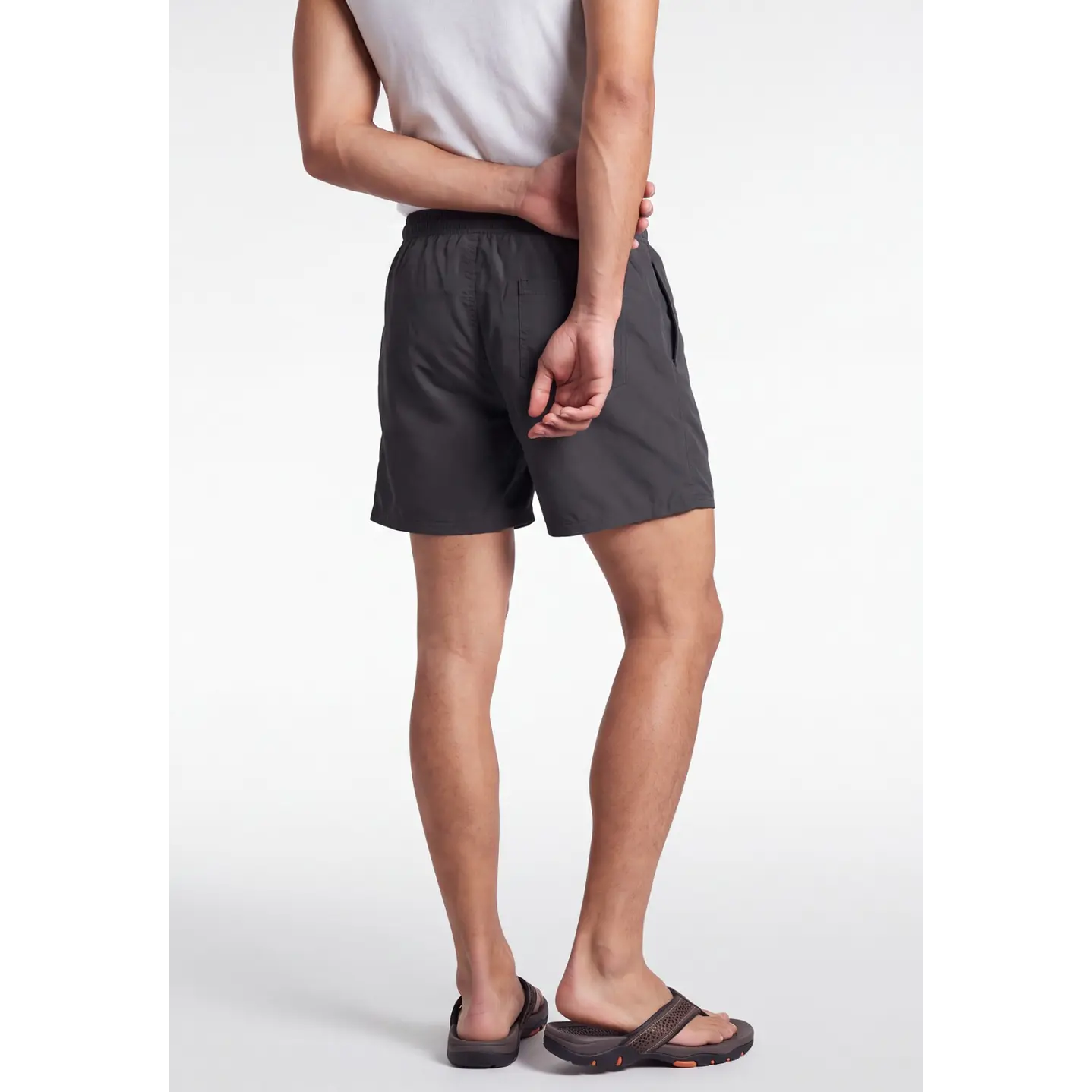 Traje De Baño Clásico Hombre Gris 2