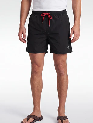 Traje De Baño Clásico Hombre Negro