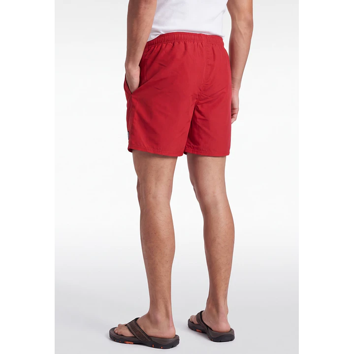 Traje De Baño Clásico Hombre Rojo 2