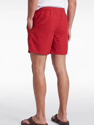 Traje De Baño Clásico Hombre Rojo