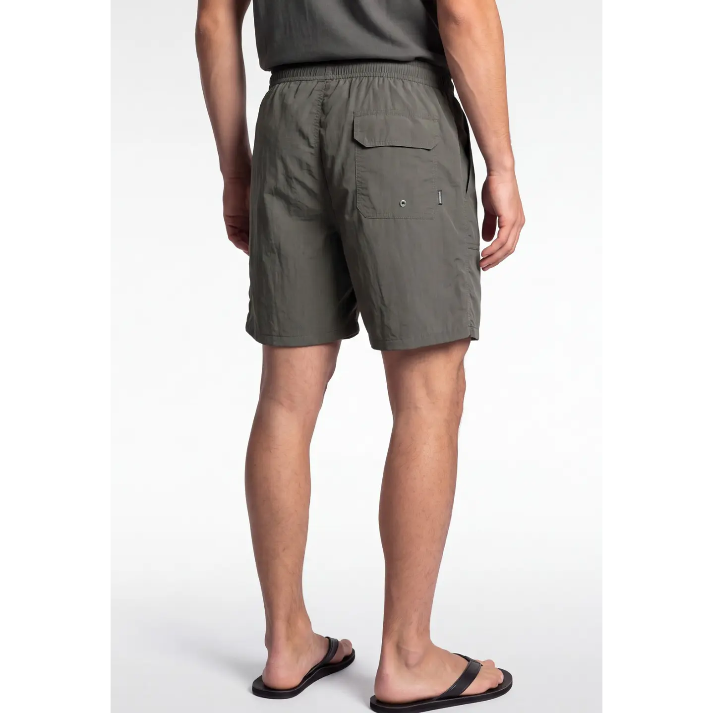 Traje De Baño Casual Hombre Verde 2