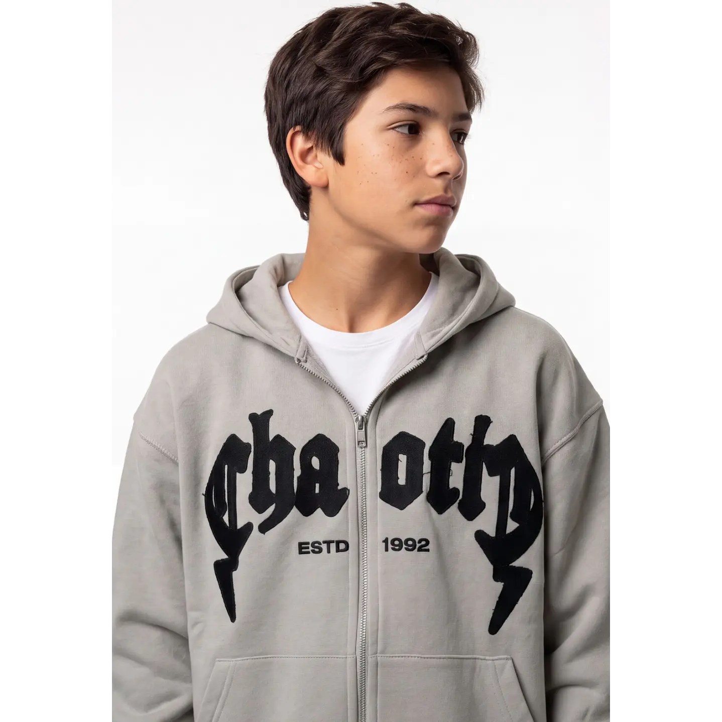 Polerón Gothic Lolo Gris 4