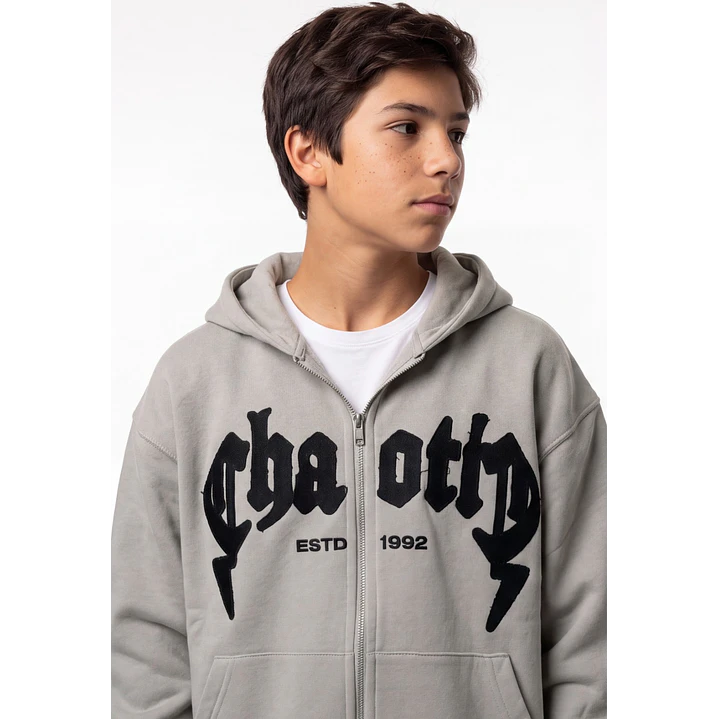 Polerón Gothic Lolo Gris 4