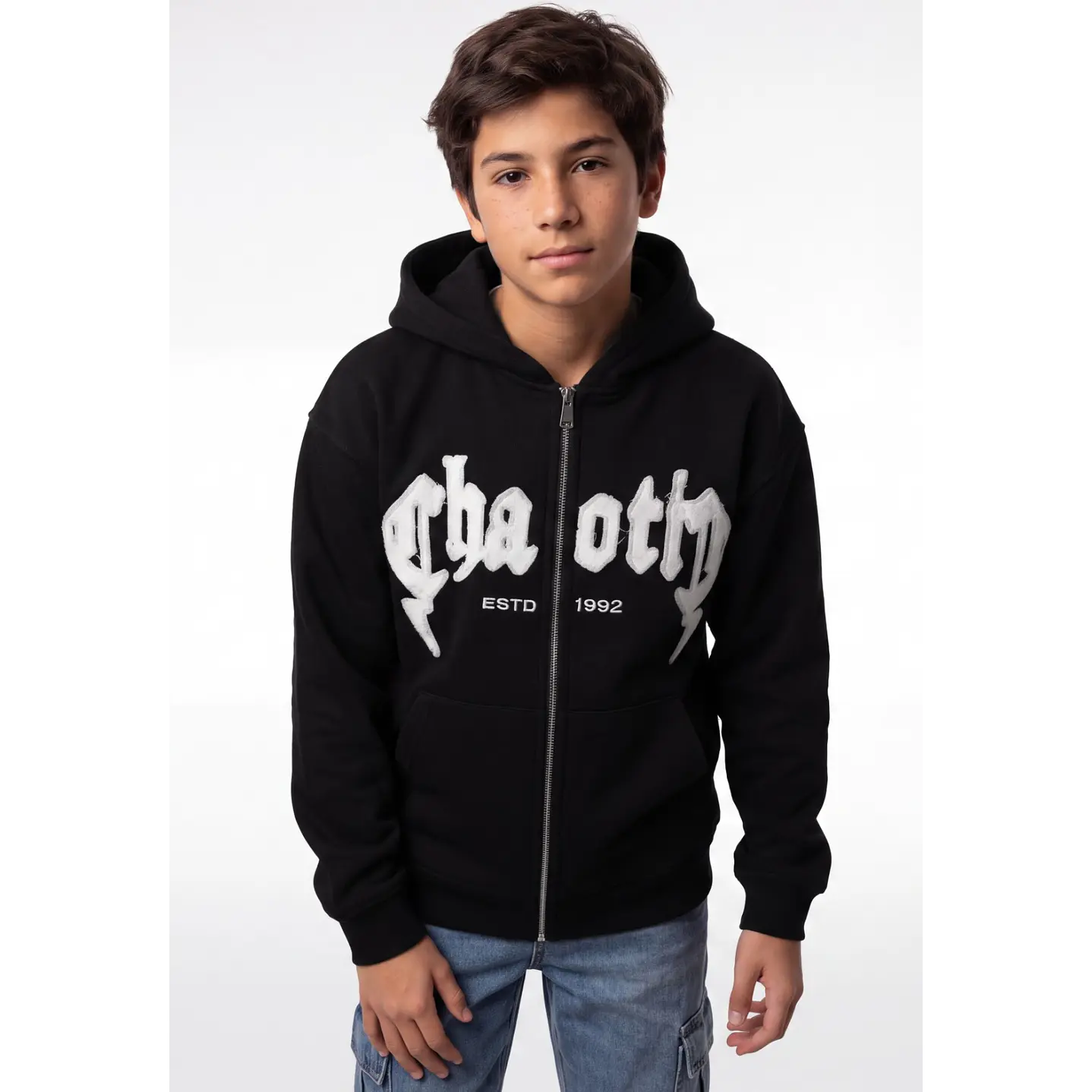 Polerón Gothic Lolo Negro 4