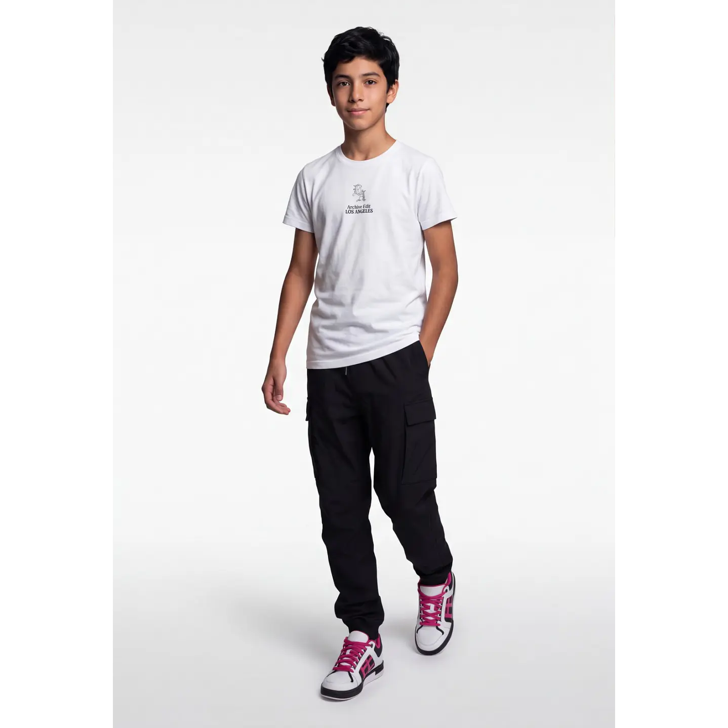 Pantalón Soft Cargo Lolo Negro 3