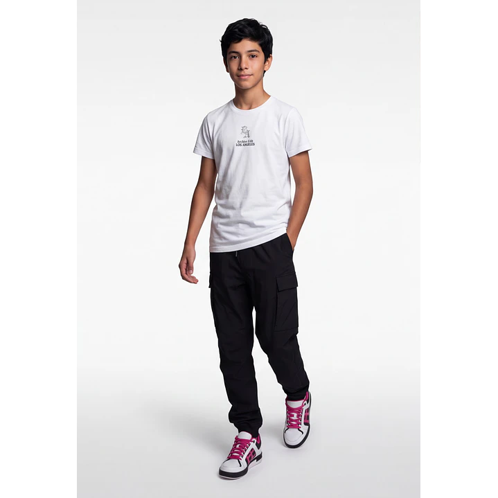 Pantalón Soft Cargo Lolo Negro 3