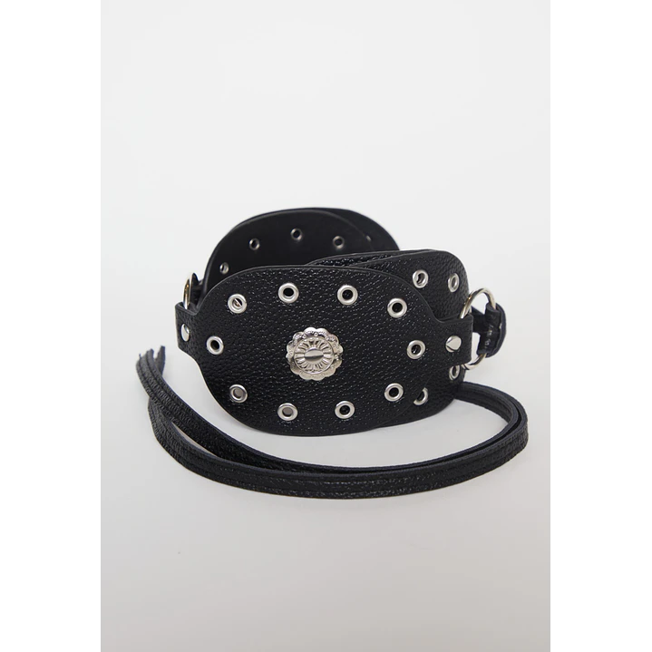 Cinturón Boho Mujer Negro 1