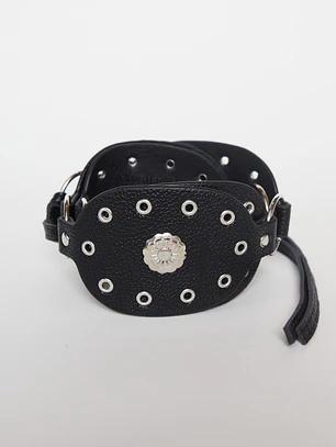 Cinturón Boho Mujer Negro
