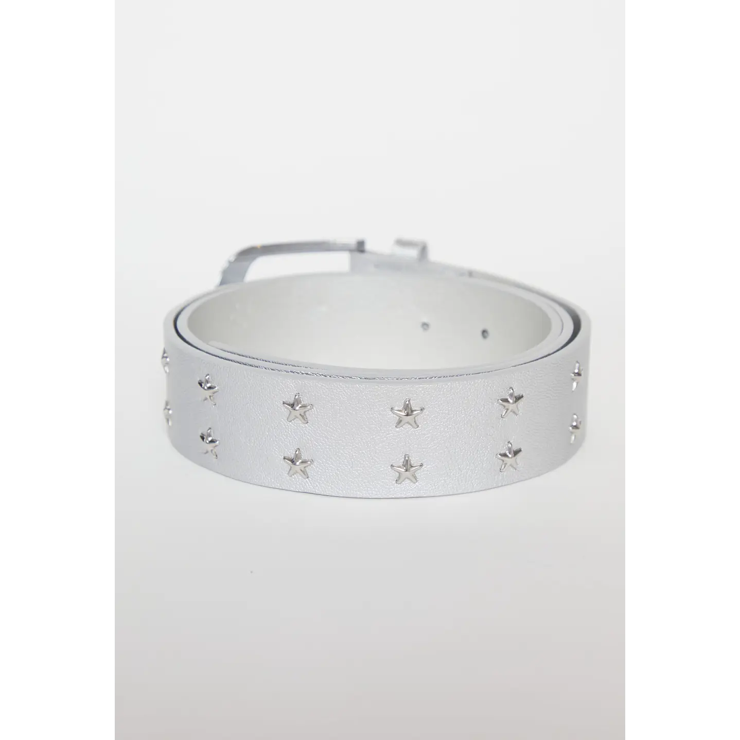 Cinturón Estrellas Mujer Plateado 2