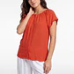 Blusa Elasticada Mujer Rojo - Miniatura 2