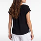 Blusa Elasticada Mujer Negro - Miniatura 3