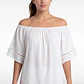Blusa Elasticada  Mujer Crudo - Miniatura 4
