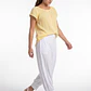 Blusa Elasticada Mujer Amarillo - Miniatura 3