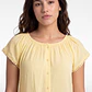 Blusa Elasticada Mujer Amarillo - Miniatura 4
