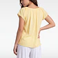 Blusa Elasticada Mujer Amarillo - Miniatura 2
