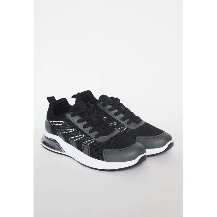 Zapatilla Air Pulse Hombre Negro 1