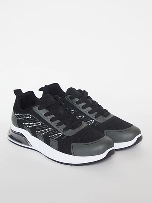 Zapatilla Air Pulse Hombre Negro