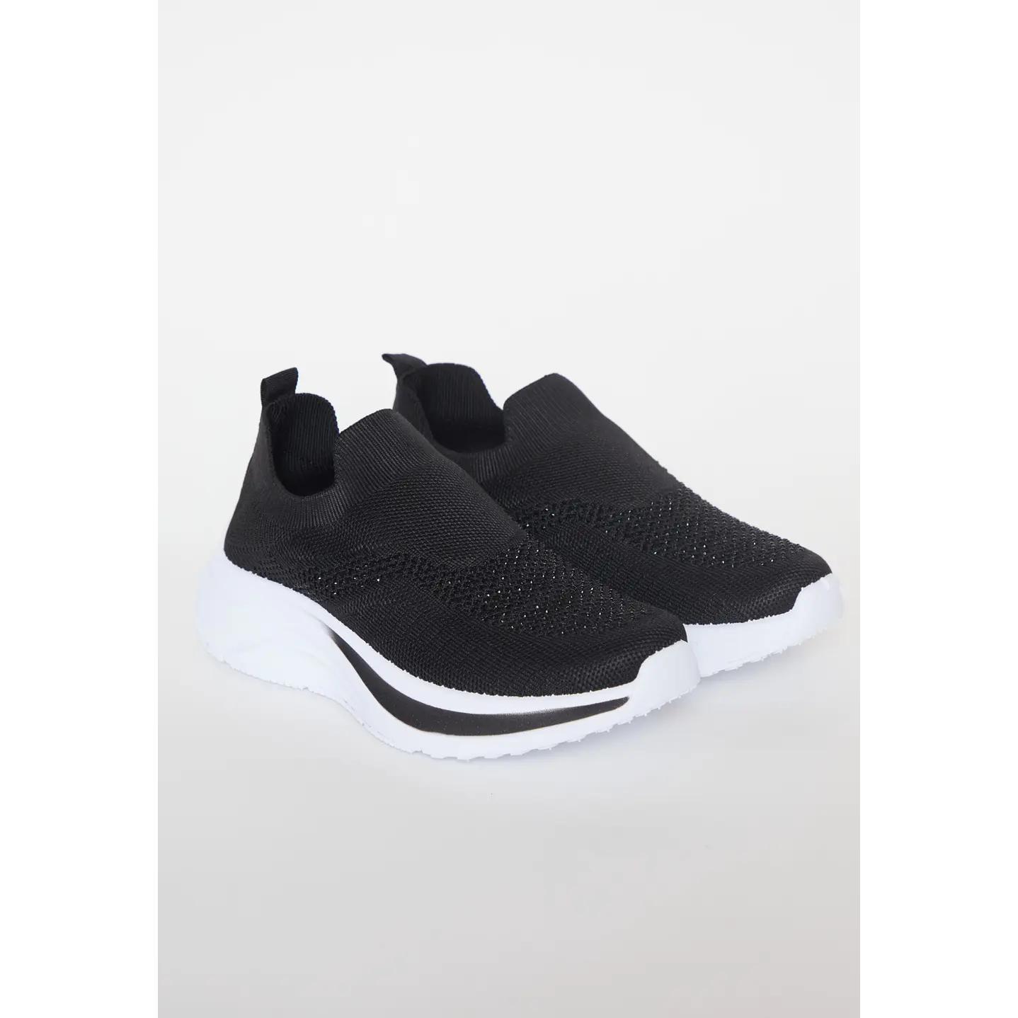 Zapatilla Sock sneakers Mujer Negro 1