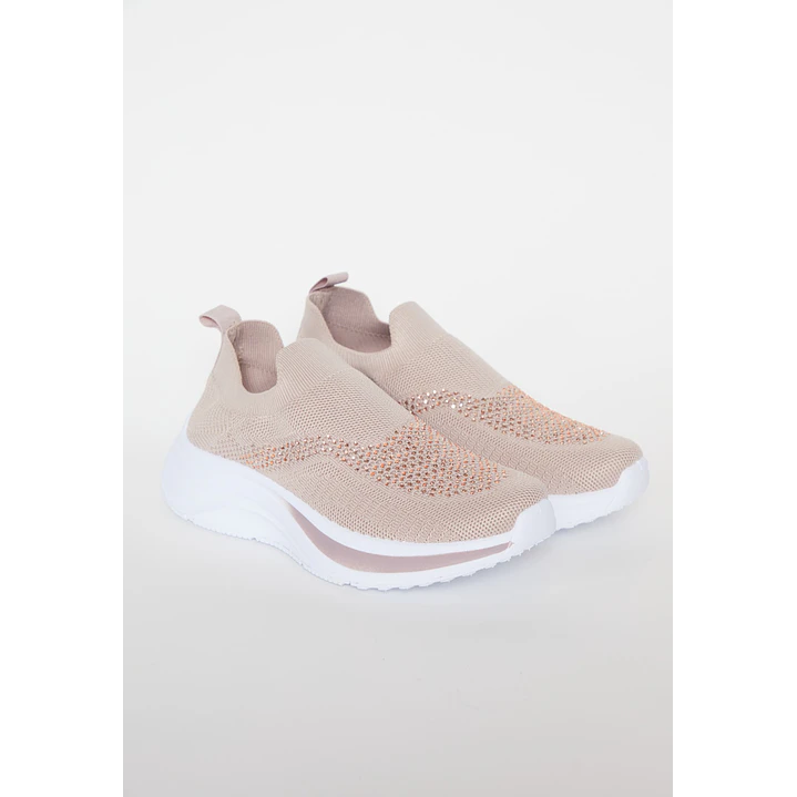 Zapatilla Sock sneakers Mujer Rosado 1
