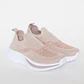 Zapatilla Sock sneakers Mujer Rosado - Miniatura 1