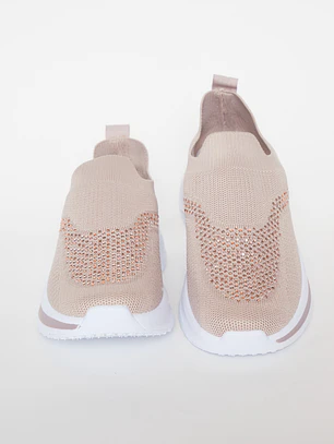 Zapatilla Sock sneakers Mujer Rosado