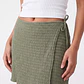 Falda Skort Rustico Mujer Verde - Miniatura 4