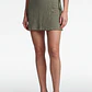 Falda Skort Rustico Mujer Verde - Miniatura 1