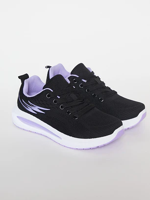 Zapatilla Air Pulse Mujer Negro