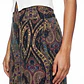 Pantalón Indian Maxi Wide Leg Mujer Negro - Miniatura 4