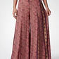 Pantalón Indian Maxi Wide Leg Mujer Rosado - Miniatura 1