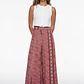 Pantalón Indian Maxi Wide Leg Mujer Rosado - Miniatura 3