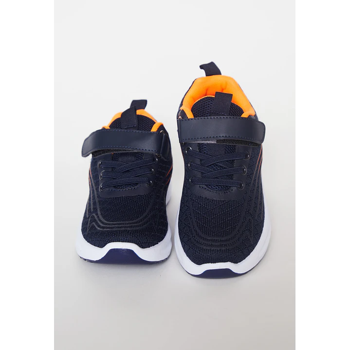 Zapatilla Velcro Niño Azul 2