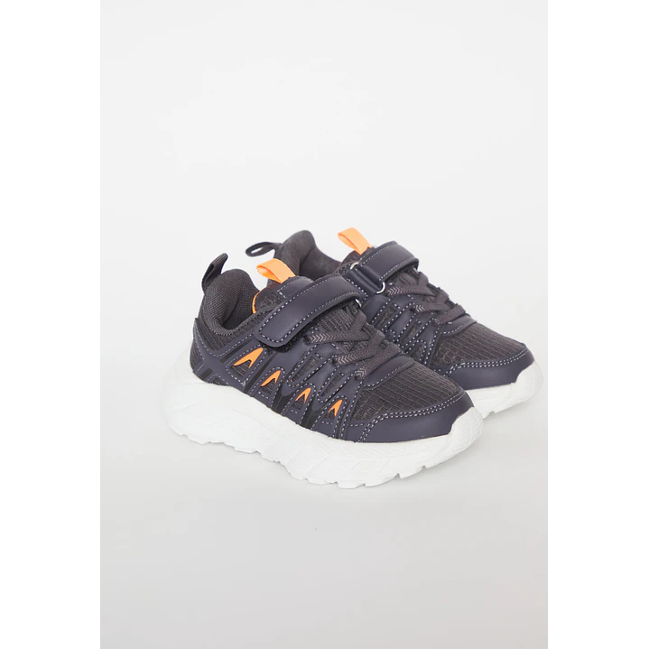 Zapatilla Sport Niño Gris 1