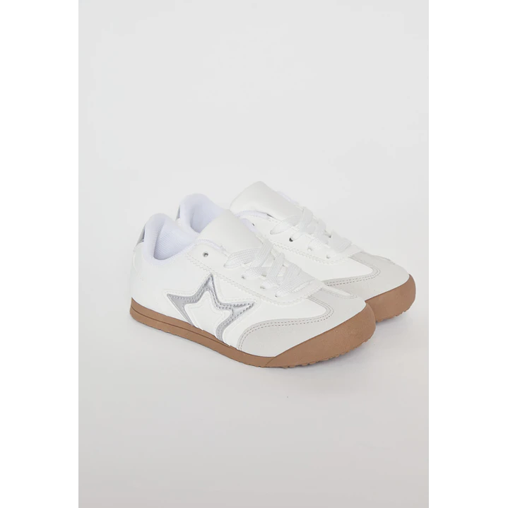 Zapatilla Urbana Niña Blanco 1