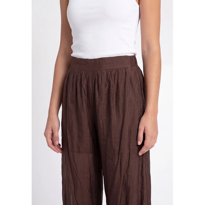 Pantalón Ballon Mujer Café 4
