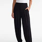 Pantalón Elasticados Bombachos Mujer Negro - Miniatura 1