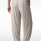 Pantalón Elasticados Bombachos Mujer Beige - Miniatura 2