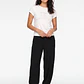 Pantalón Elasticados Bombachos Mujer Negro - Miniatura 3