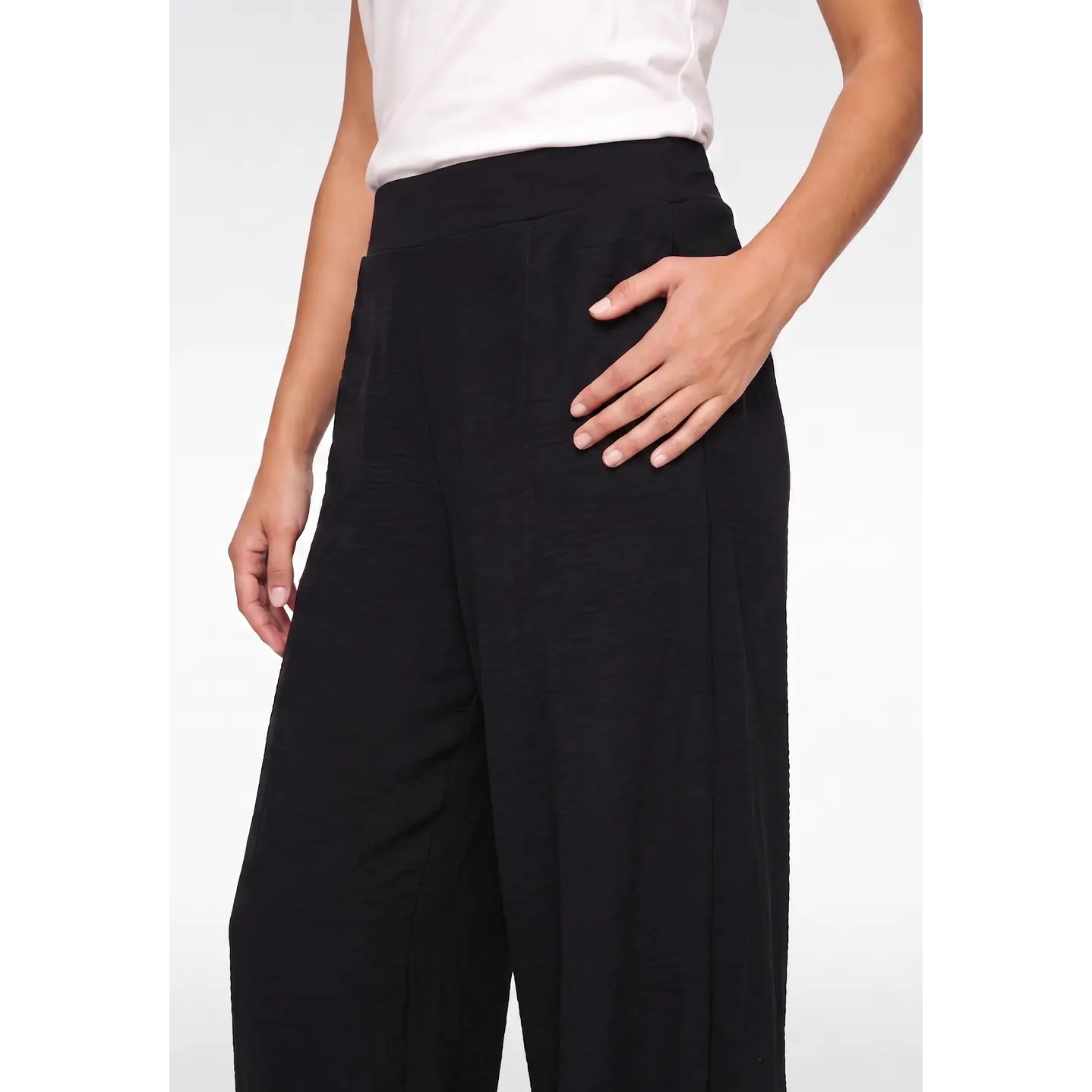 Pantalón Elasticados Bombachos Mujer Negro 4