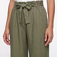 Pantalón Lazo Wide Leg Mujer Verde - Miniatura 4