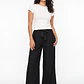 Pantalón Lazo Wide Leg Mujer Negro - Miniatura 3