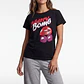 Polera Cherry Mujer Negro - Miniatura 1