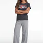 Polera Cherry  Mujer Gris - Miniatura 3