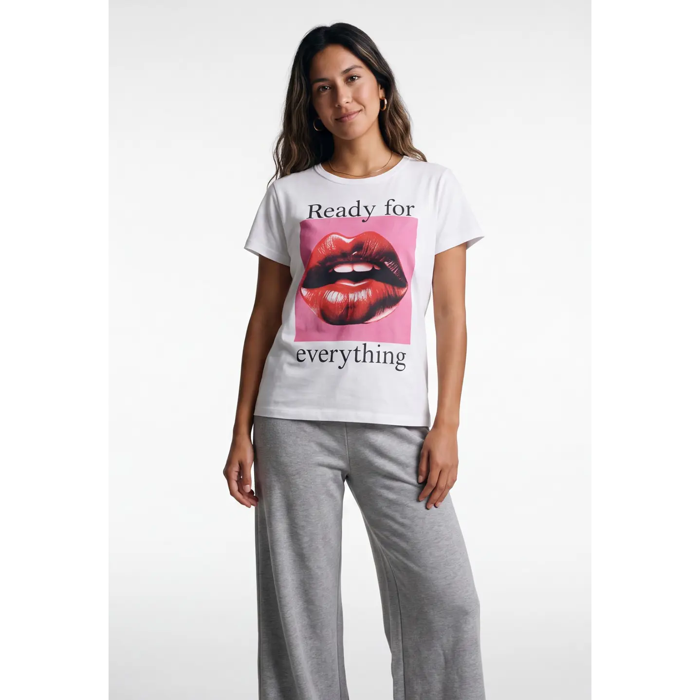 Polera Cherry Mujer Blanco 1