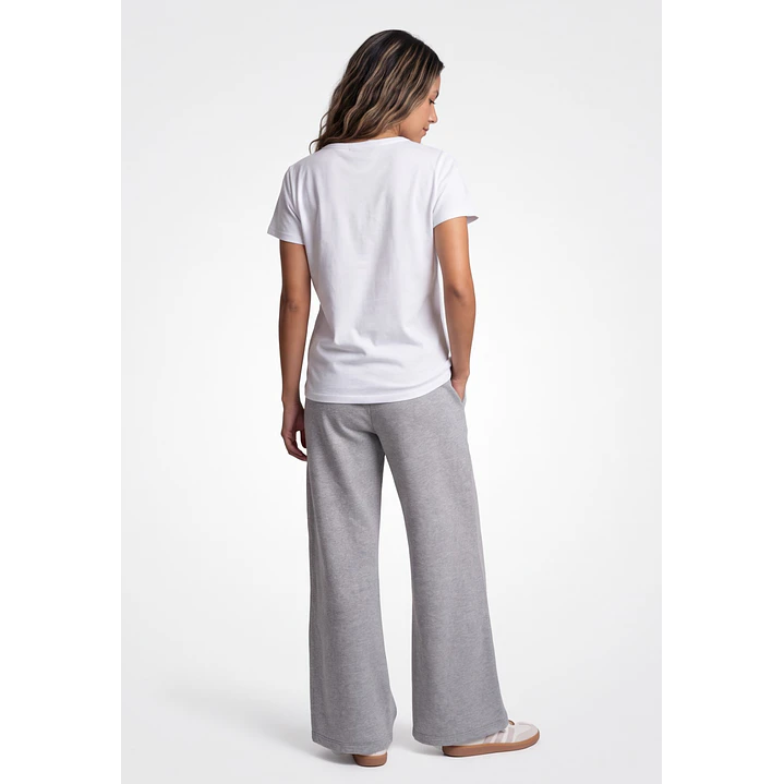 Polera Cherry Mujer Blanco 2