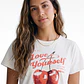 Polera Cherry Mujer Beige - Miniatura 2