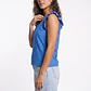 Polera Vuelos Mujer Azul - Miniatura 2